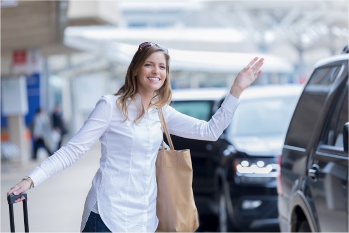 Passenger requesting a ride